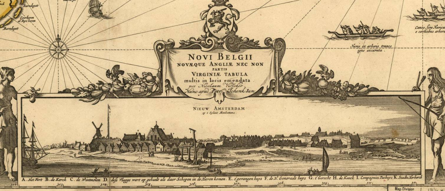 Nieuw Amsterdam anno 1685 - een voormalige kolonie van Nederland