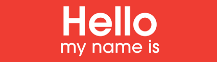hello my name is