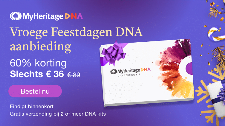 Ontdek uw afkomst deze vakantie met MyHeritage’s vroege vakantie DNA-verkoop!