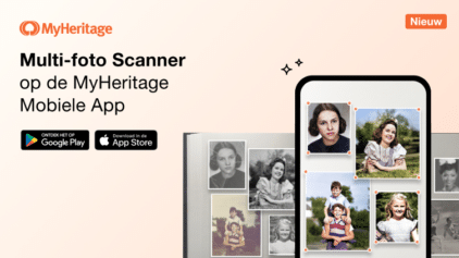 Nieuw: Multi-Fotoscanner op de MyHeritage Mobiele App