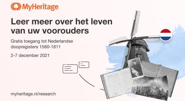 Tijdelijk gratis toegang tot Nederlandse doopregisters 1580-1811
