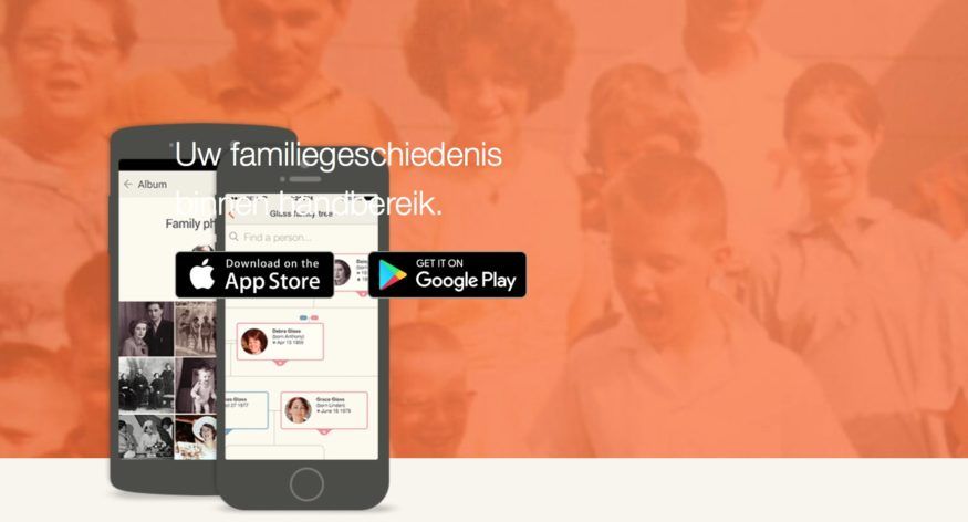 Nieuwe update voor de mobiele app van MyHeritage