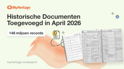 MyHeritage voegt 146 miljoen historische documenten toe in april 2026