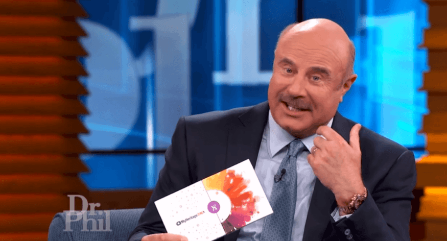 Dr. Phil doet reality check met MyHeritage