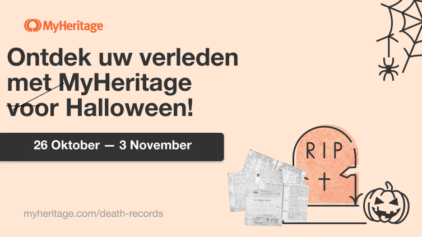Ontdek uw verleden met MyHeritage voor Halloween