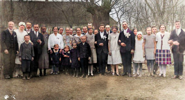 Ik vond familieleden op een vervaagde foto terug dankzij fototools van MyHeritage