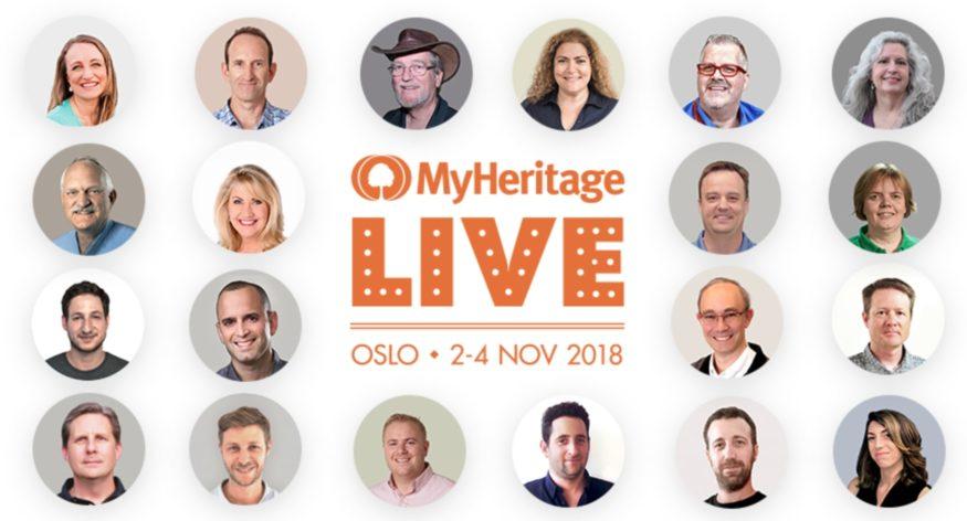 MyHeritage LIVE Gebruikersevenement: presentatie van de sprekers