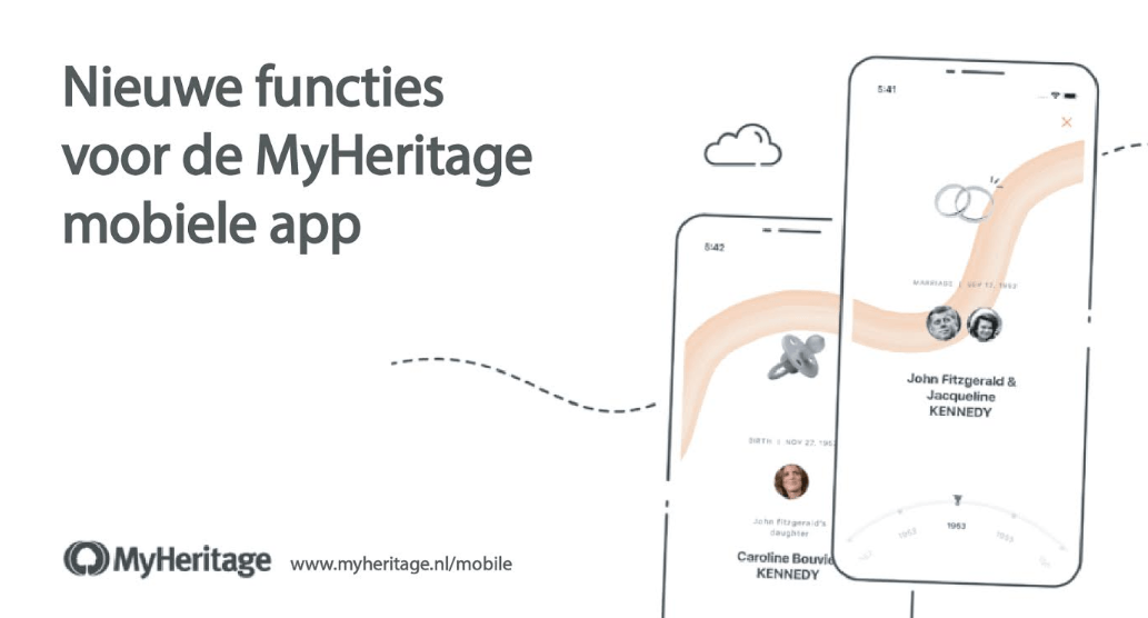 Nieuwe update voor de mobiele app van MyHeritage