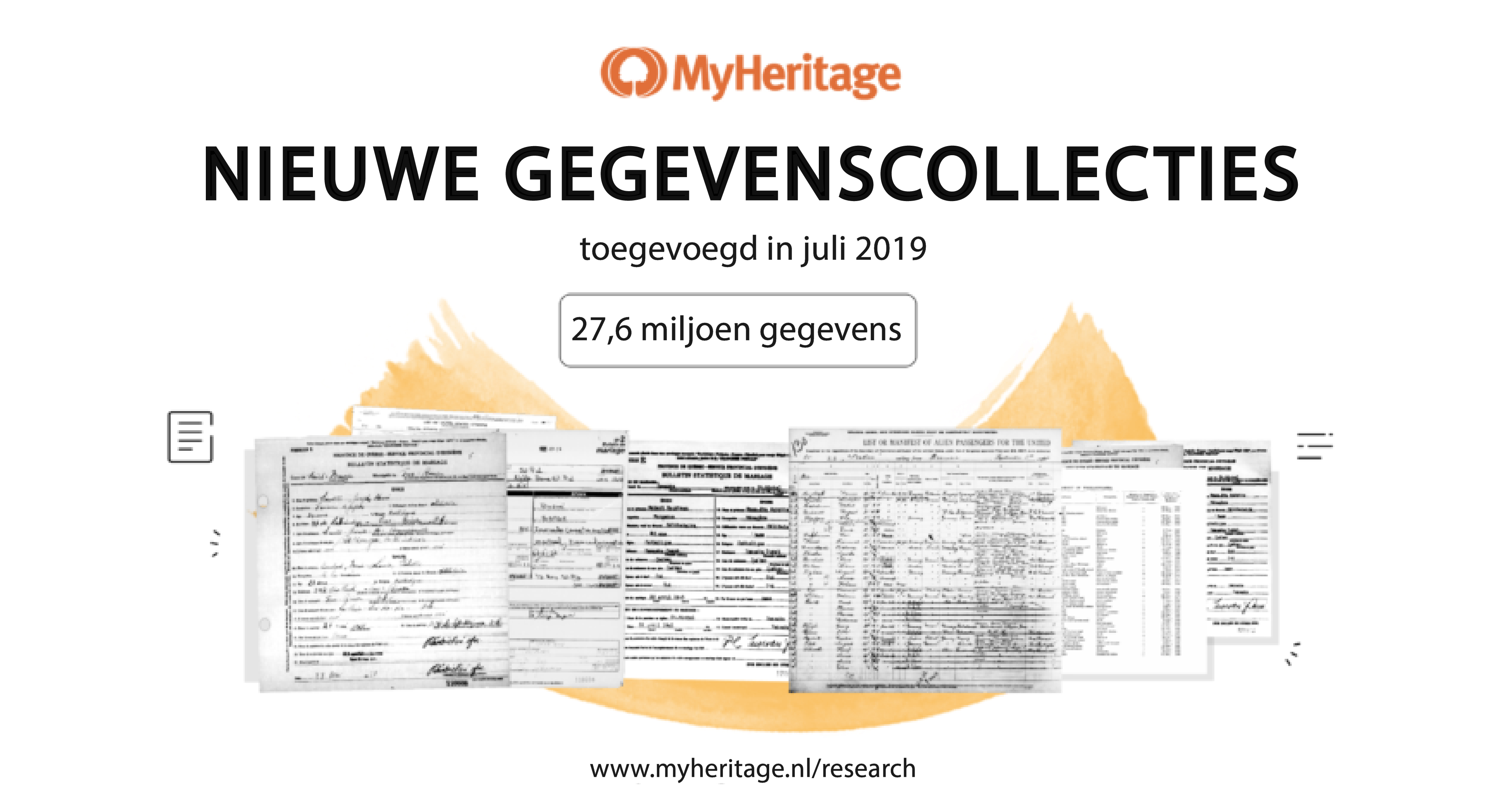 Nieuwe gegevenscollecties die in juli 2019 zijn toegevoegd