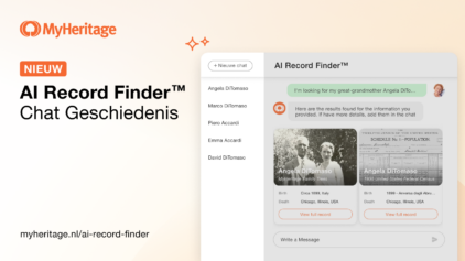 Nieuw: AI Record Finder™ Chat Geschiedenis