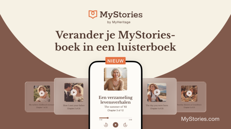Nieuw: zet je MyStories-boek om in een luisterboek