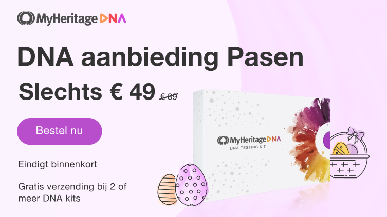 DNA-aanbieding voor Pasen begint vandaag!