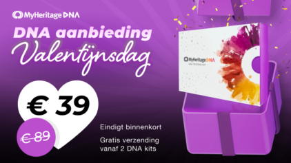 Vroege Valentijnsdag DNA-verkoop: Het geschenk van de ontdekking