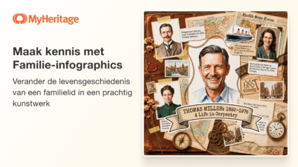 Maak kennis met Familie-infographics: verander het levensverhaal van een dierbare in een prachtig kunstwerk