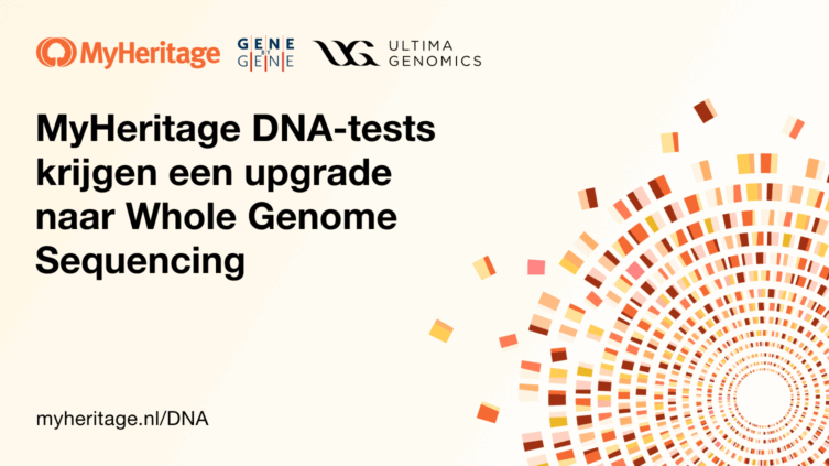 MyHeritage DNA-tests krijgen een upgrade naar Whole Genome Sequencing