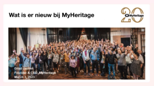 Wat is er nieuw bij MyHeritage: presentatie van onze oprichter en CEO Gilad Japhet op RootsTech 2023