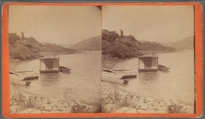 Ohio River, Ohio 1880-1889. (Bron: The New York Public Library, public Domain)