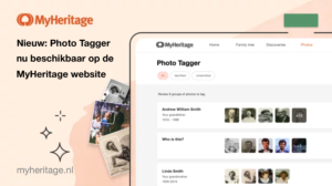 Nieuw: Photo Tagger nu beschikbaar op de MyHeritage website