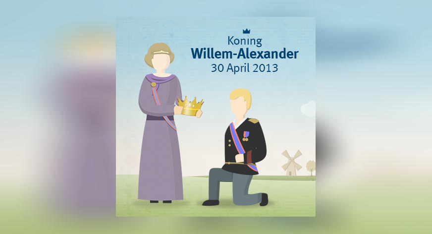 Koning Willem-Alexander (30 April 2013)