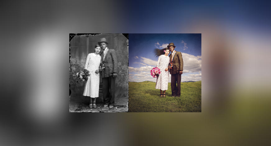 Oude Foto’s Hersteld en Herboren